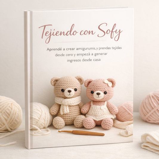 Perfecciónate en el arte del crochet y Generá Ingresos + 500 patrones en tendencia+ BONOS